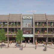 An image of the Northampton Town Centre by national leisure developer STACk